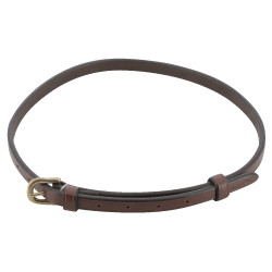 Lanière 9 mm pour muserolle combinée Eric Thomas Pro Havane Marron Lanière 9 mm pour muserolle combinée Eric Thomas Pro Havane Marron