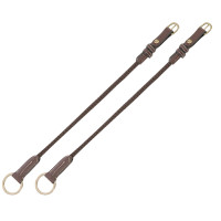 Eric Thomas Pro lederen/touw hijsbogen voor laarzen Havana Bruin