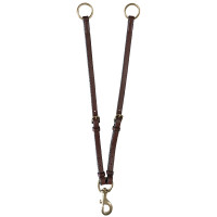 Flèche de martingale à mousqueton Eric Thomas Pro Havane Marron