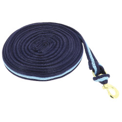 Longe de travail matelassée Jumptec Marine / ciel Bleu