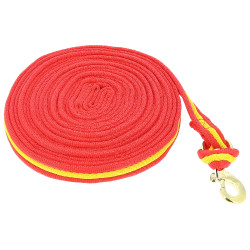 Longe de travail matelassée Jumptec Rouge / jaune