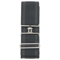 Elastische effen dekensingel Grijs