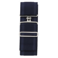 Elastische effen dekensingel Marineblauw