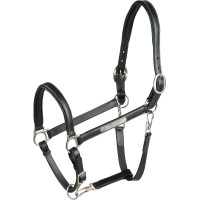 Lederen halster grooming Eric Thomas Pro Zwart