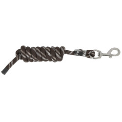 Longe Norton corde épaisse Choco / beige / blanc Marron