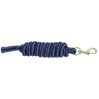 Polypropyleen halstertouw Soft Blauw / zwart