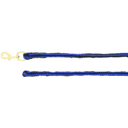 Polypropyleen halstertouw Soft Blauw / zwart