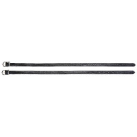 Sporenriemen Riding World Zacht leer Zwart Sporenriemen Riding World Zacht leer Zwart