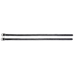 Sporenriemen Riding World Zacht leer Zwart