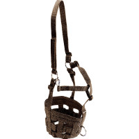 Muselière nylon Chocolat Marron Muselière nylon Chocolat Marron