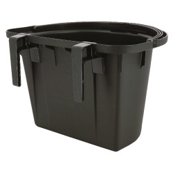 Deurvoerbak Hippo-Tonic met handvat Zwart