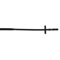 Rênes Caoutchouc Norton Pro 16 mm Noir