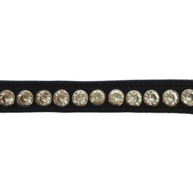 Frontal Norton Pro Strass Noir / transparenet