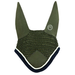 Bonnet chasse-mouches Equithème Polyfun Gris foncé / marine