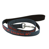 Nylon hondenriem Diego & Louna Koraal Rood