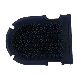 Gant étrille + brosse Bleu marine Gant étrille + brosse Bleu marine