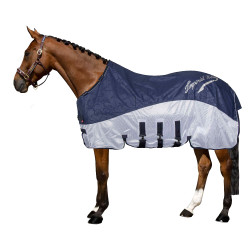 Vliegendeken en regenhoes Imperial Riding Super-dry Marineblauw