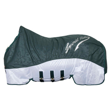 Couverture anti-mouches et pluie Imperial Riding Super-dry Vert forêt