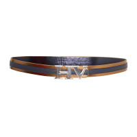 HV Polo Isabelle-riem Marine / bruin Blauw