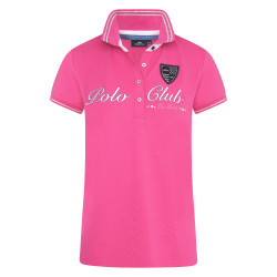 Polo HV Polo Long Island Neon fuchsia Roze