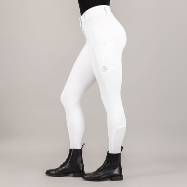 Pantalon d'équitation Imperial Riding Bliss FullGrip Blanc