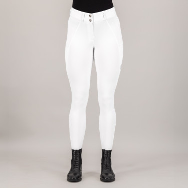Pantalon d'équitation Imperial Riding Bliss FullGrip Blanc