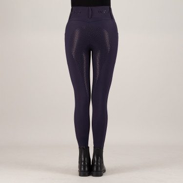 Legging d'équitation HV Polo Favourite Highwaist FullGrip Bleu marine