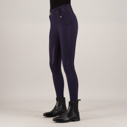 Legging d'équitation HV Polo Favourite Highwaist FullGrip Bleu marine
