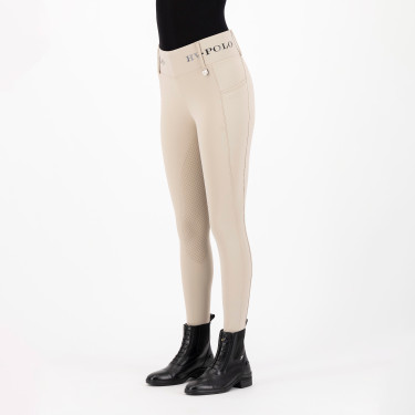 HV Polo Favourite Highwaist FullGrip rijlegging Walnoot Beige