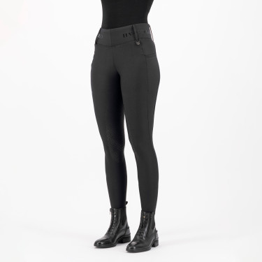Legging d'équitation HV Polo Favourite Highwaist FullGrip Noir