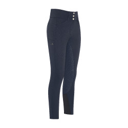 Pantalon d'équitation Euro-star Aurelia Full Grip Nuit Bleu marine