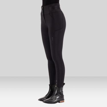 Pantalon d'équitation Euro-Star Athletic Luxe FullGrip Noir