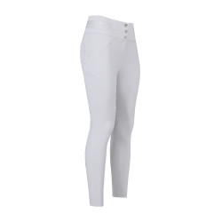 Pantalon d'équitation Euro-Star Athletic Luxe FullGrip Blanc Pantalon d'équitation Euro-Star Athletic Luxe FullGrip Blanc