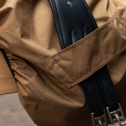 Zadeldek HV Polo Jumping Stro Bruin Zadeldek HV Polo Jumping Stro Bruin