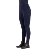 Legging d'équitation Imperial Riding Comfi Sparks hiver FullGrip femme Marine Bleu marine