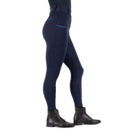 Legging d'équitation Imperial Riding Comfi Sparks hiver FullGrip femme Marine Bleu marine