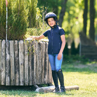 Imperial Riding Charlie kinderbodywarmer Marine Marineblauw