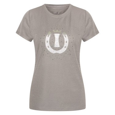 T-shirt met korte mouwen Imperial Riding Hally dames Houtskool Grijs T-shirt met korte mouwen Imperial Riding Hally dames Houtskool Grijs