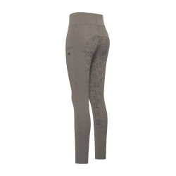 Legging d'équitation Easy Rider Dietse Performance FullGrip femme Magnet Gris
