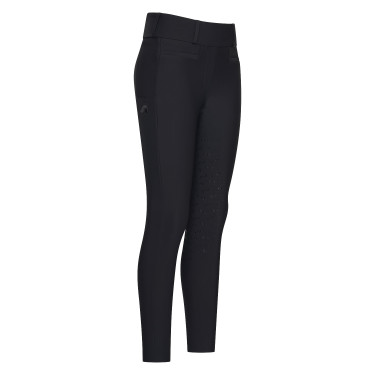 Legging d'équitation Euro-Star Enforce winter FullGrip femme Noir