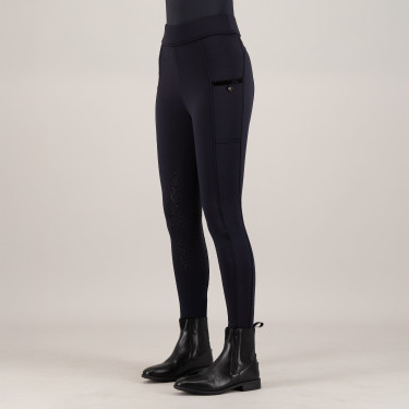 Legging d'équitation Imperial Riding Teddy FullGrip femme Marine Bleu marine