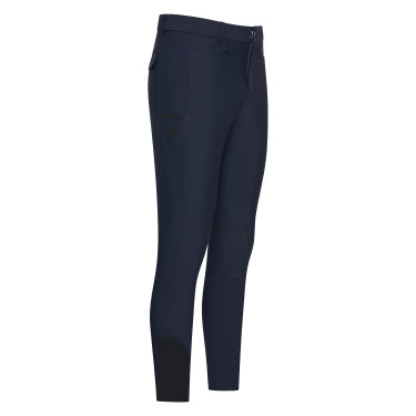Pantalon d'équitation Euro-Star Camelio grip genoux homme Marine Bleu marine