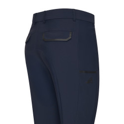 Pantalon d'équitation Euro-Star Camelio grip genoux homme Marine Bleu marine