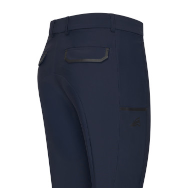 Pantalon d'équitation Euro-Star Camelio grip genoux homme Marine Bleu marine
