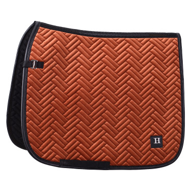 Tapis de selle HV Polo Luxury Dressage Pumpkin Orange Tapis de selle HV Polo Luxury Dressage Pumpkin Orange