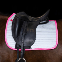 Tapis de selle Imperial Riding Reflective Dressage Rose néon