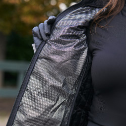 Verwarmde mouwloze donsjas Imperial Riding Zwart