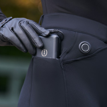 Pantalon d'équitation chauffant Imperial Riding femme Noir