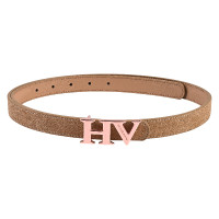 Ceinture HV Polo Monogram Cuir Noir Ceinture HV Polo Monogram Cuir Noir