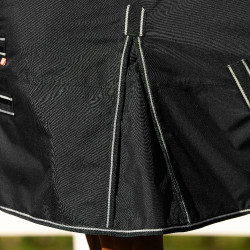 Couverture de paddock Imperial Riding Basic avec couvre-cou haut 200gr Noir